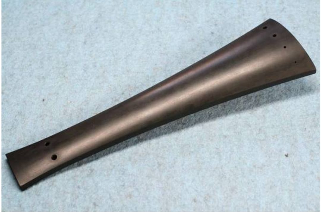 Ebony Cello tailpiece Barouque style