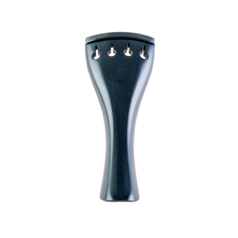 Ebony Violin tailpiece round style