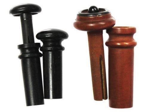 Ebony Boxwood detach endpin