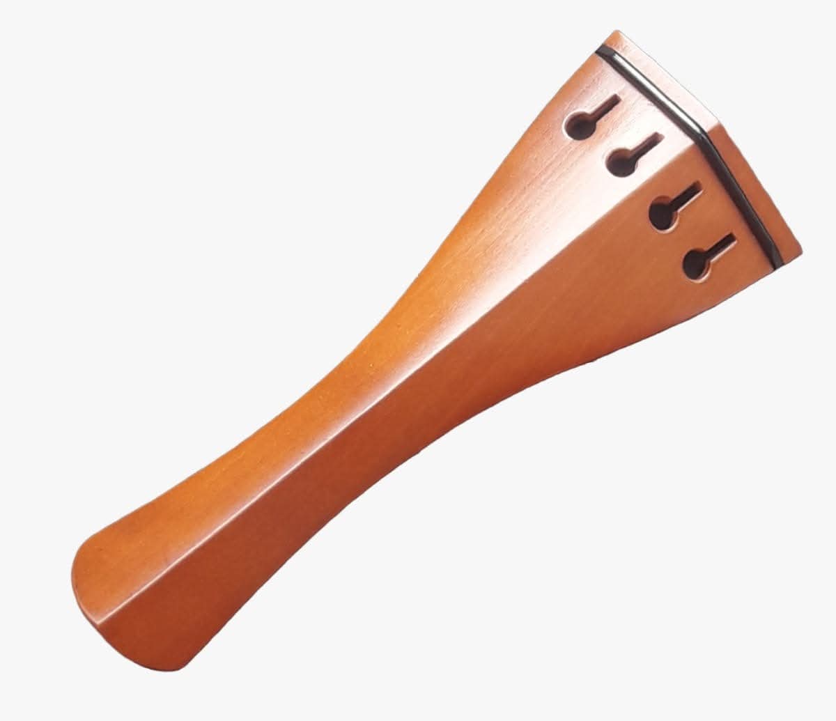 Boxwood violin tailpiece hill style